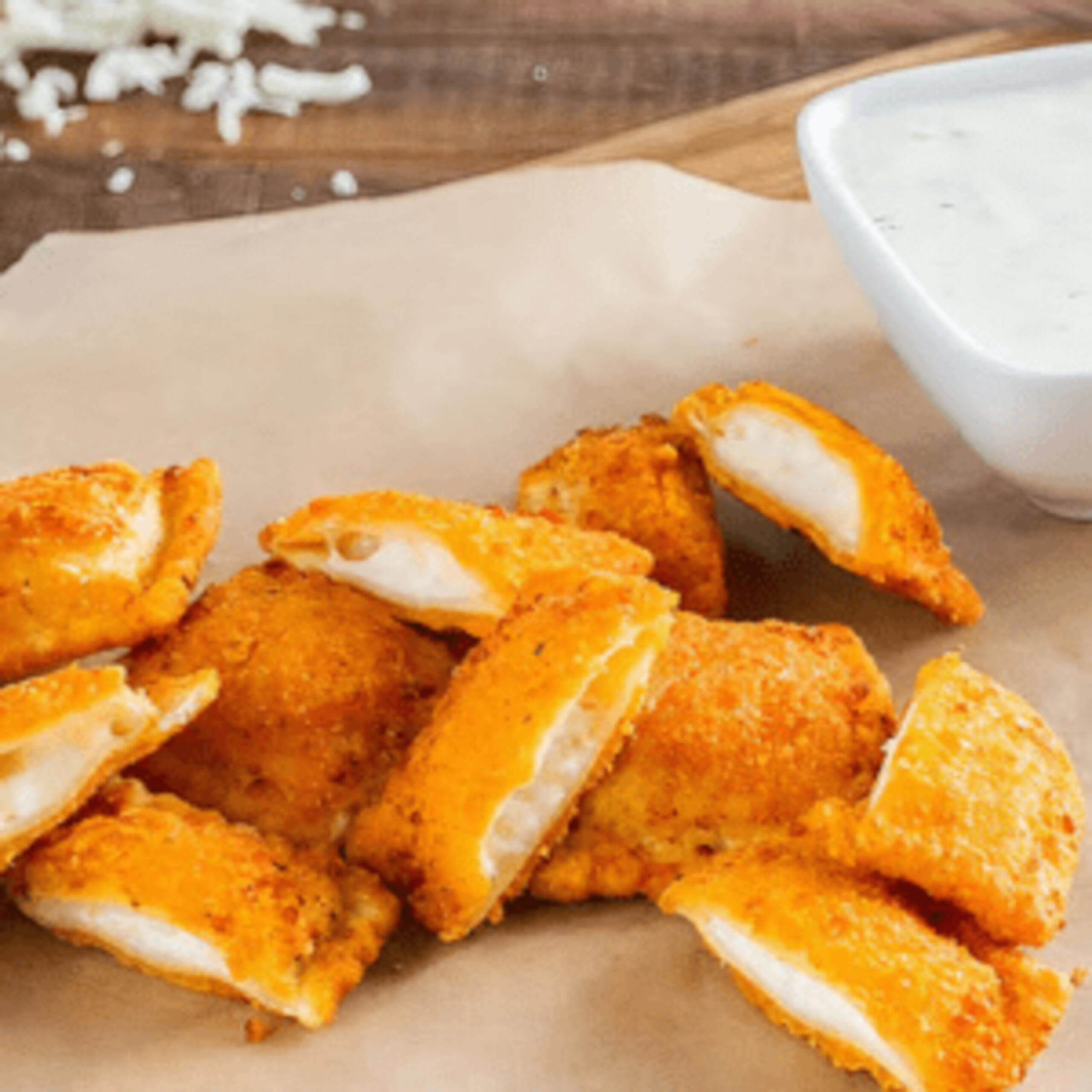 Breaded Cheese Ravioli